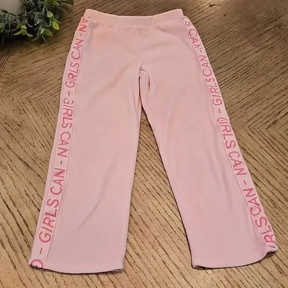 Girls Can Pink Sweatpants Ideology Size 6X - Picture 8 of 8